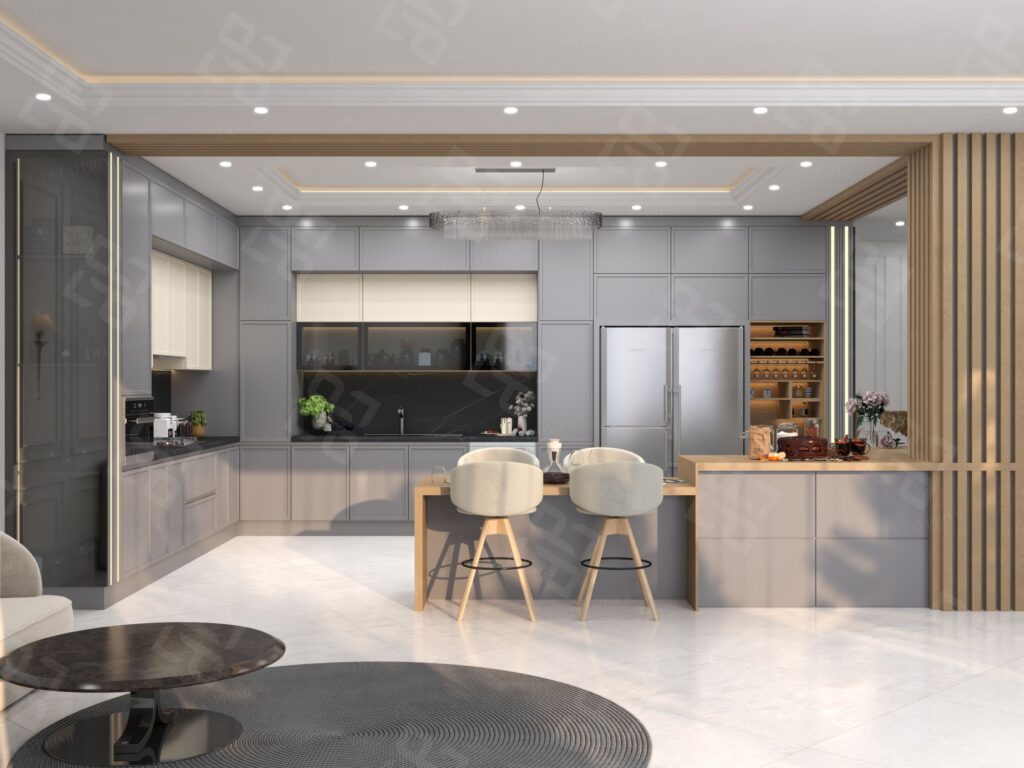 طراحی کابینت مدرن ترکیبی خاص