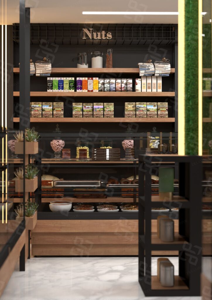 طراحی شیرینی فروشی مدرن