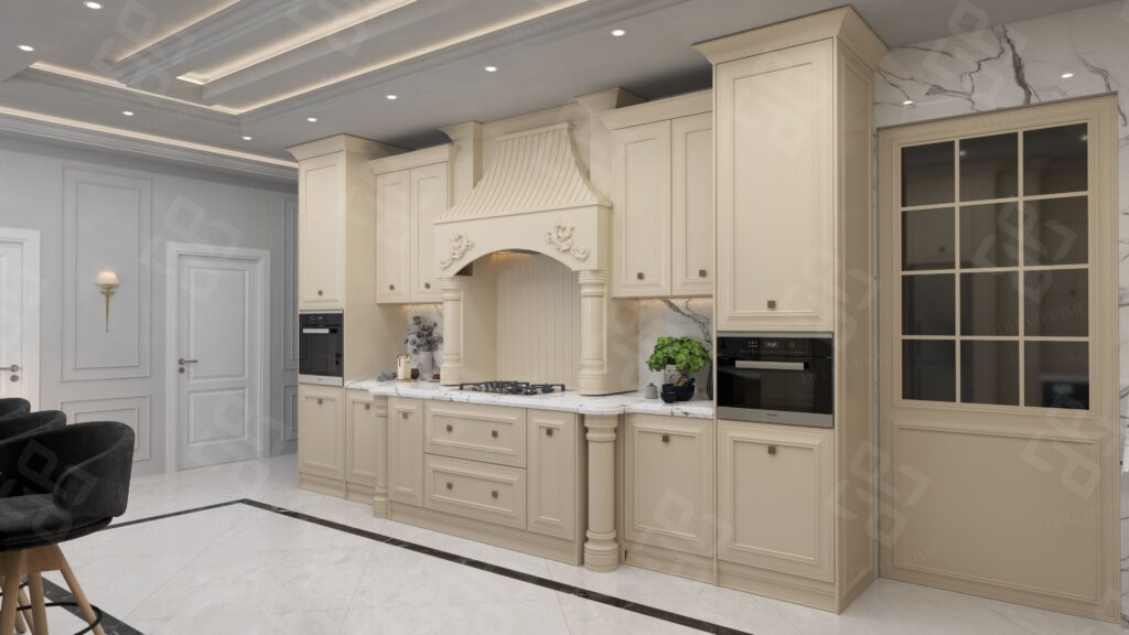 طراحی کابینت نئو کلاسیک خاص
