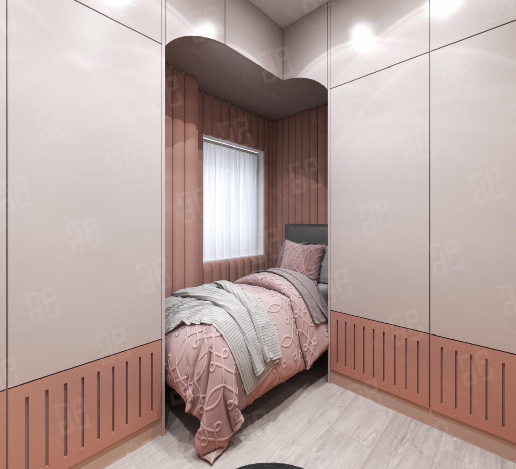 اتاق خواب کودک / رنگ صورتی